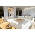 thumbnail image 3 of Nova Domus Osaka - Modern Faux Marble + Natural Ash Coffee Table, 3 of 4