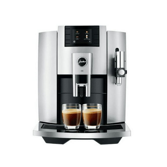 Jura E8 Automatic Espresso Machine | Chrome