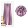 thumbnail image 2 of Posijego Women's Pajama Pants Ultra-Soft Lounge Pants Elastic Waist Drawstring Comfort Stretch Pj Sleep Pants for Women, 2 of 5