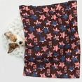 thumbnail image 6 of Rocae American Stars1 for Pet Blanket Dog Blanket Cat Blanket Soft Sleep for Small Medium Pet-Medium, 6 of 8