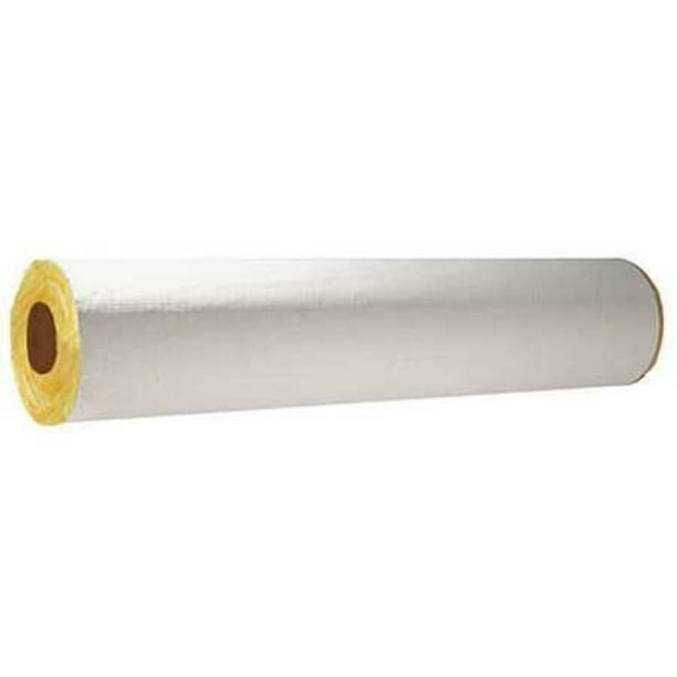 OWENS CORNING 722580 1" x 3 ft. Pipe Insulation, 11/2" Wall Walmart