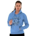 thumbnail image 5 of New York Cute State Flower Souvenir Hoodie Sweatshirt Women Brisco Brands S, 5 of 6