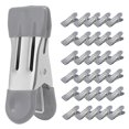 thumbnail image 1 of Pinzas para Ropa Resistentes, Paquete de 30 Unidades - Clips Metálicos de 2,17 Pulgadas, Pinzas para Ropa para Secar Fotos, Tendedero,  de Lavandería, 1 of 1