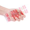 thumbnail image 1 of 20pcs/pack Nail Wraps Women Nail Polish Strips Solid Color Fingernail Stickers, 1 of 5