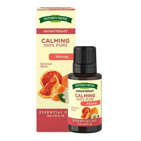 Natures Truth Aromatherapy Calming Pure Essential Oil  Citrus  0.51 oz  6 Pack