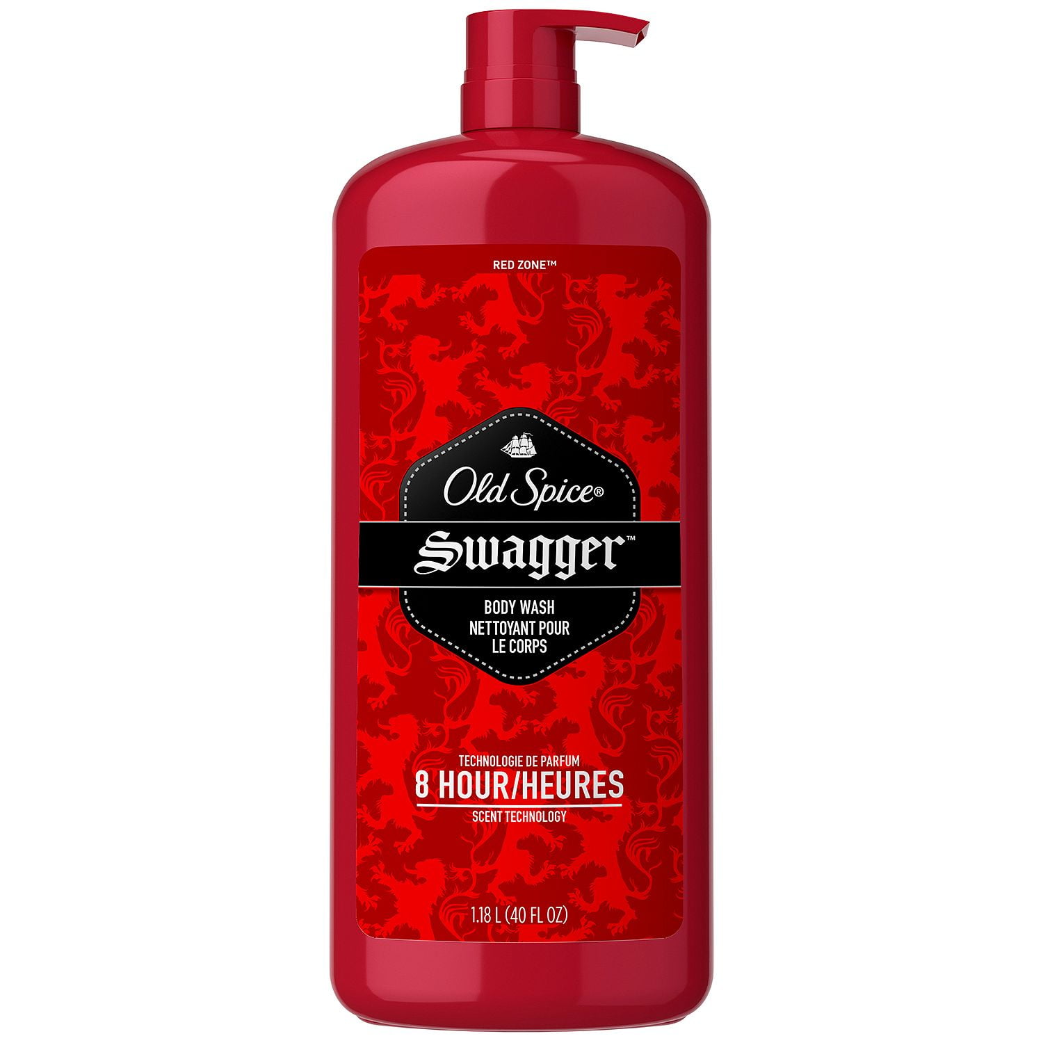 Old Spice Red Zone Men’s Body Wash, Swagger (40 fl. oz. Pump)
