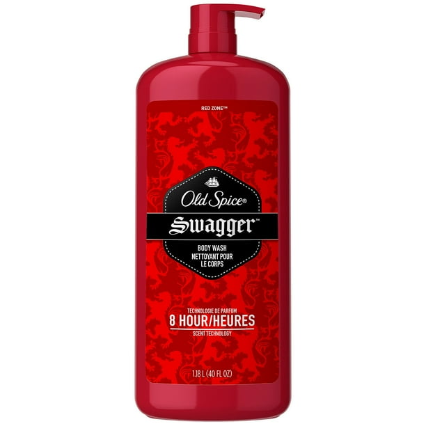Old Spice Red Zone Men’s Body Wash, Swagger (40 fl. oz. Pump) Walmart
