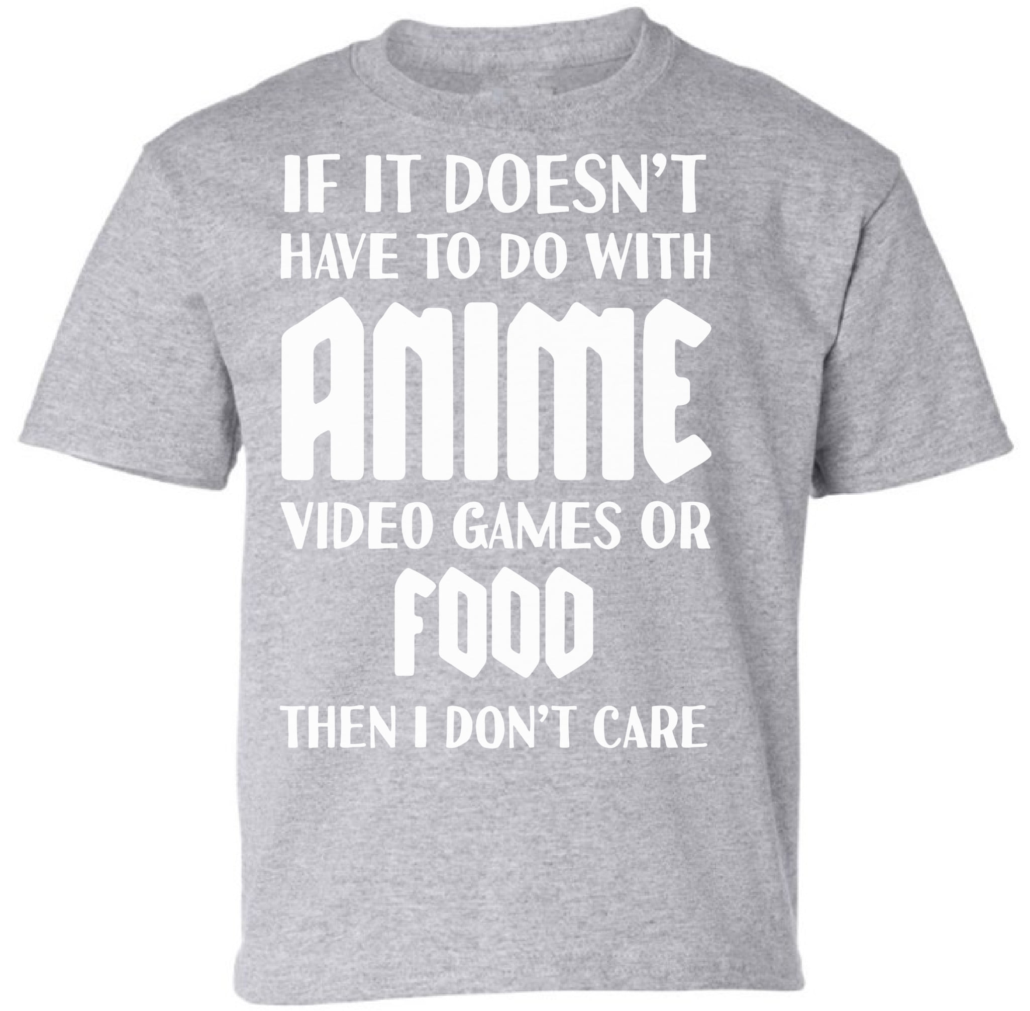 Video Games Anime Food Kawaii Kids Shirt Top Anime - XS S M L XL Graphic  Tees - Funny Youth Tshirt Boys Girls Gift 