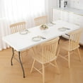 Clearance! Ikeay Rectangle Tablecloth Elastic Fitted Flannel Vinyl