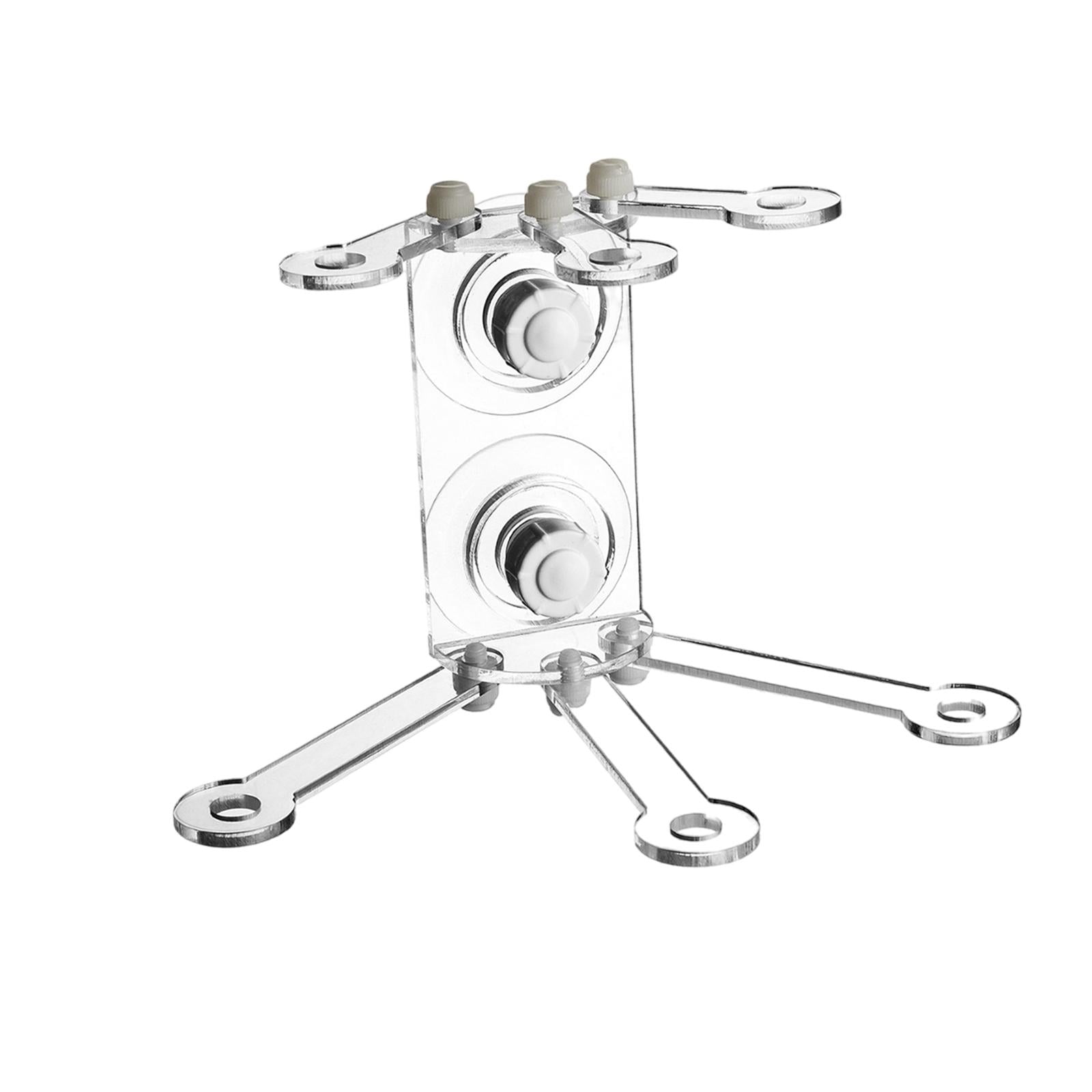 oshhnii Aquarium Coral Holder Aquarium Supplies Rock Rack Movable Transparent 6 Claw