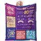 thumbnail image 1 of LHSHID 75th Birthday Gifts for Women or Men Gifts for 75 Year Old Woman 75th Birthday Decorations for Women 75 Birthday Party Decorations for Men 75 Birthday Gifts Throw Blanket 60x80in, 1 of 6