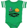 thumbnail image 3 of Inktastic Happy Halloween Bat, Witch Hat, Jack O Lantern Boys or Girls Baby Bodysuit, 3 of 5