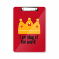 thumbnail image 1 of Film Words World King Clipboard Folder Writing Pad Backing Plate A4, 1 of 4