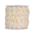 thumbnail image 1 of 1 Roll Rose Flower Chain Applique Costume Sewing Trims Applique Embellishment, 1 of 7