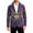 Dark Purple, variant on Mar-di Gras Corduroy Blazer Coat for Men's Vintage Spring Suit Jacket Slim Work Wear Business Carnival Casual Two Buttons Blazer Jackets