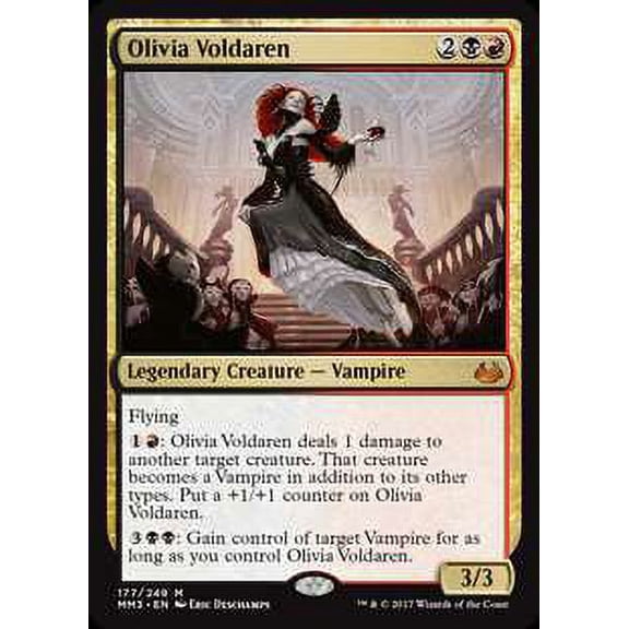 MtG Modern Masters 2017 Edition Mythic Rare Olivia Voldaren #177