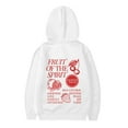thumbnail image 5 of HUITKMM Girls Winter Casual Wear Round Neck Letter Print Pullover Hoodies and Sweatshirts for Outdoor Activities Daily Comfort Kids Ages 2 13 5161, 5 of 6