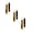 Orange丨3 Pack, variant on zhonghuaying 1 Pack Voltage Tester Pen, 90-1000V AC Electrical Detector with Light and Sound Alerts