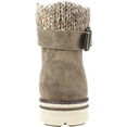 thumbnail image 4 of Women's Cliffs by White Mountain Kelsie Side Zip Boot Stone Textile 5.5 M, 4 of 6