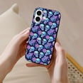 thumbnail image 4 of Compatible with Iphone 16 Case - Cute Soft Starry Sky Skull Flower Silicone Case Compatible with Iphone 16 Phone Case for Women Men, 4 of 6