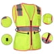 thumbnail image 2 of Chaleco de seguridad MZCYHCSD para mujer, cintura con cordón de alta visibilidad, talla S, 2 of 5