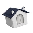 thumbnail image 2 of Caseta exterior para gatos, caseta cerrada para gatitos, refugio aislado e impermeable para gatos callejeros, nido para mascotas para patio o jardín M, 2 of 9
