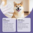 thumbnail image 3 of pet cleaning and care gloves are convenient, bagged, easy to wash, suitable for daily hygiene and cleaning of dogs and cats, 3 of 5