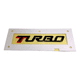 thumbnail image 1 of Emblema Negro Turbo Cavalier Onix GM Parts GM Genuine Parts, 1 of 2