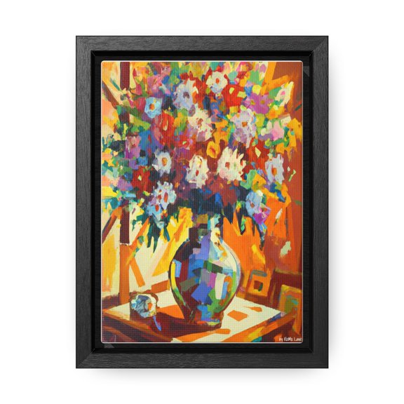 Summer Bouquet by KxMx Lane Gallery Canvas Wraps, Vertical Frame