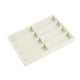 thumbnail image 1 of Bandeja organizadora para gafas de sol, caja de almacenamiento para gafas con 8 compartimentos, ligera y elegante, ideal para viajes, apartamentos, Beige, 1 of 8