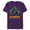 Purple, variant on Marvel Guardians of the Galaxy Volume 3 Team with Crest - Short Sleeve Blended T-Shirt for Adults - Customized-Ocean Blue