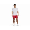 thumbnail image 3 of Shorts Under Armour para Hombre B0d9l4fq8h en Rojo-Blanco, 3 of 6