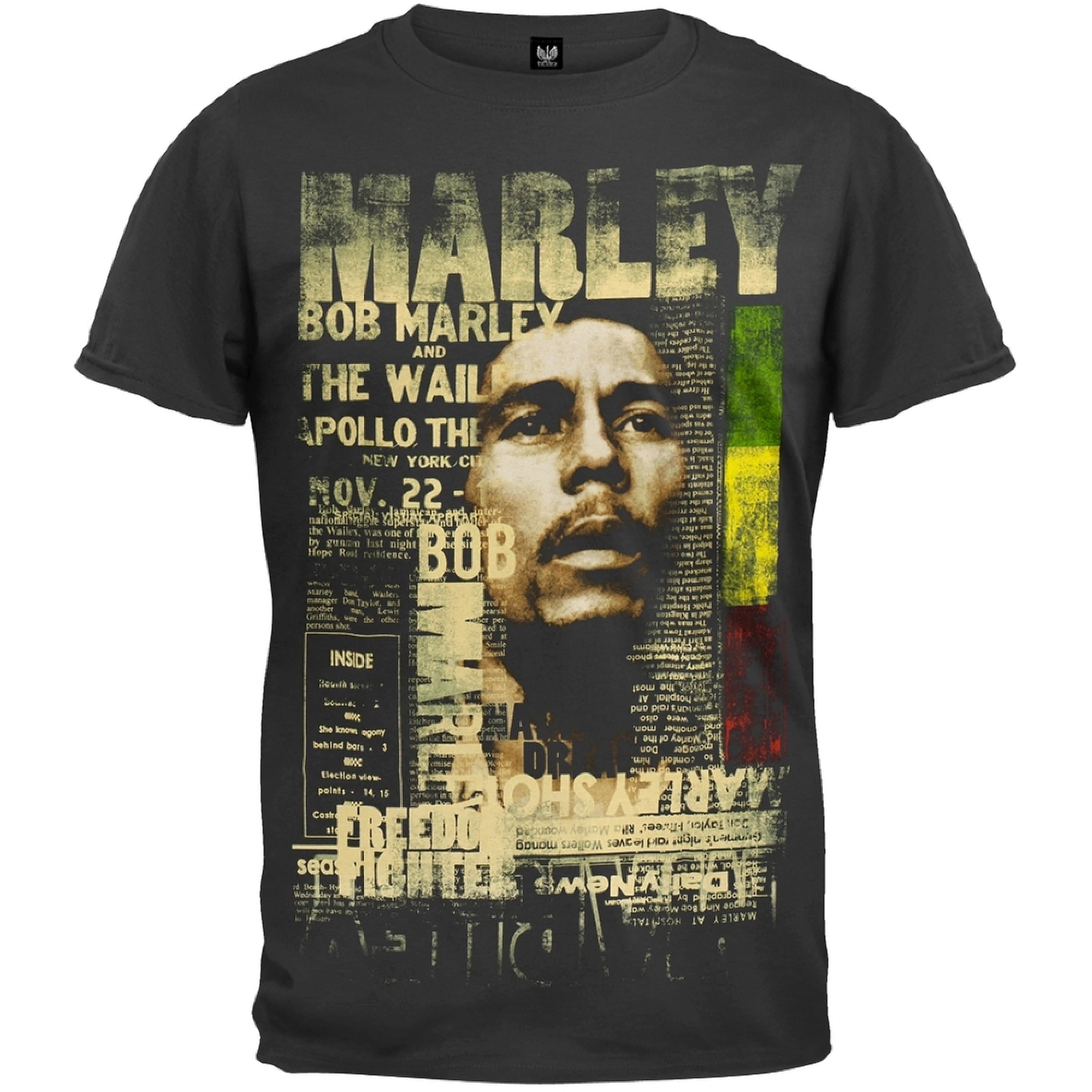 men's bob marley t shirt