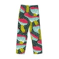 thumbnail image 5 of Balery Green Mushroom print Men's Pajama Pants,Ultra Lightweight Pjs,Lounge Pant-Large, 5 of 9