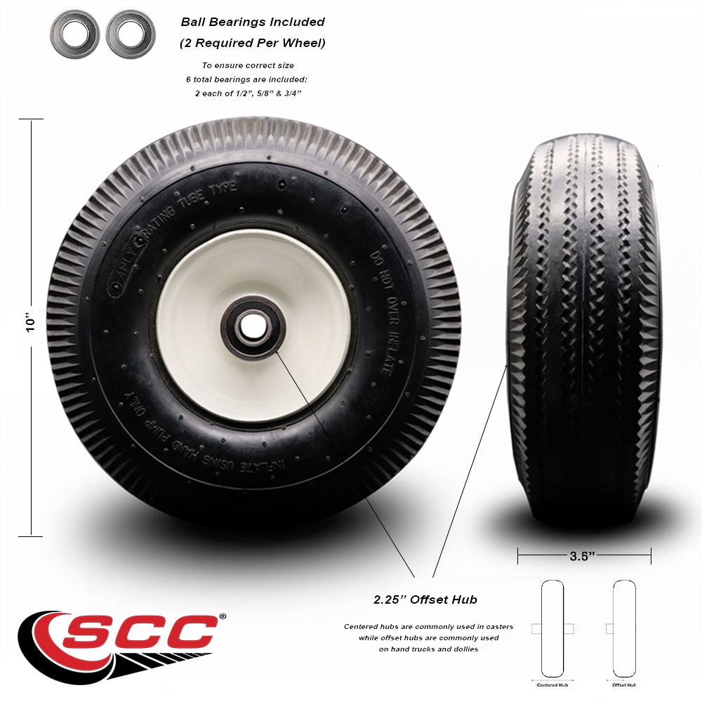 Service Caster Brand Replacement Wheels for Magliner Wheels 101020 121060 121055