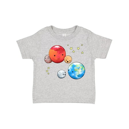 

Inktastic Planetary Playdate Cute Earth Mars and Moons Gift Toddler Boy or Toddler Girl T-Shirt