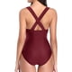 thumbnail image 4 of Tempt Me Traje de baño sexy de una pieza con cuello en V para mujer, 4 of 5