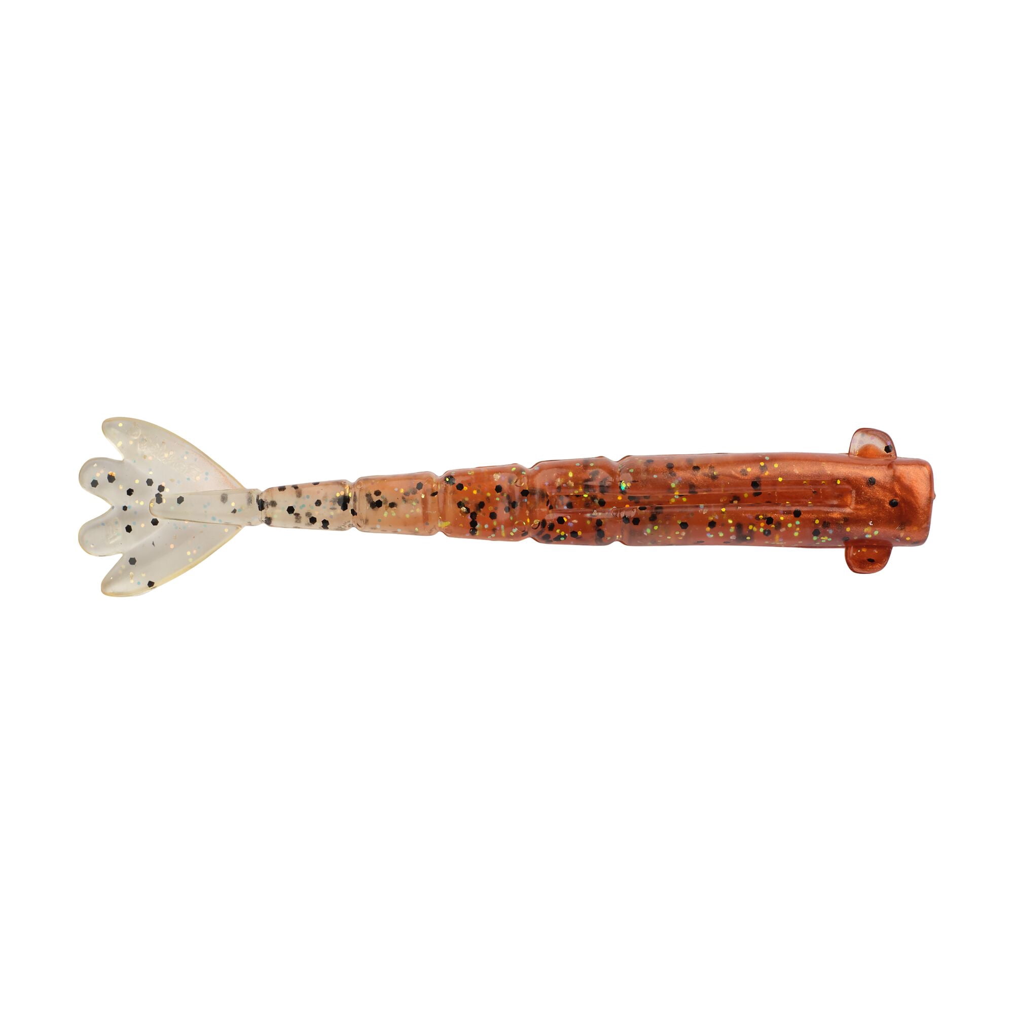 Berkley PowerBait® Saltwater Bonga Shrimp, 4 in, Shrimp, New Penny (6-count)