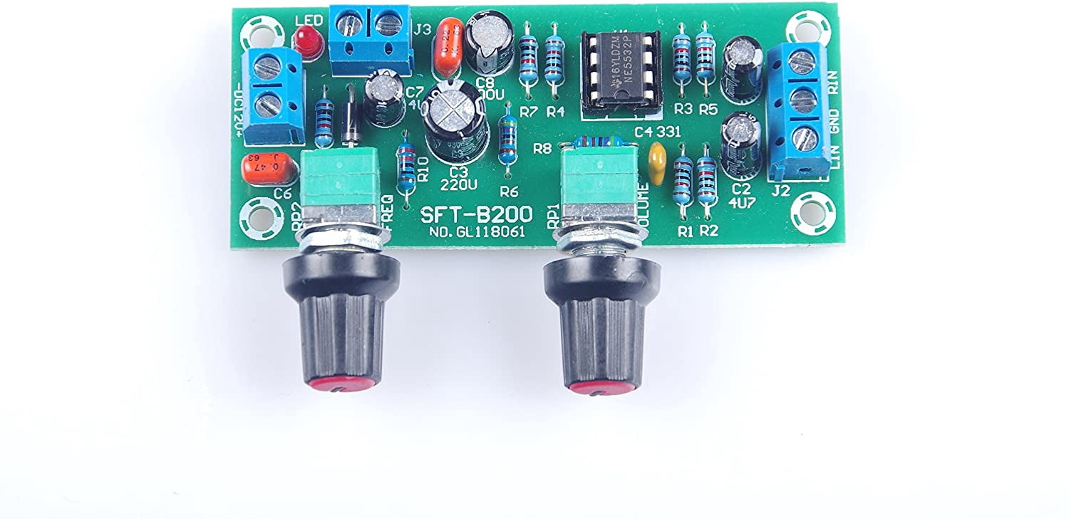 Pass Filter LIVISN DC 12V-24V Low- NE5532 Subwoofer Process Pre ...