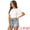 White, variant on Changeable Neckline Flutter Sleeve Crop Top XL White