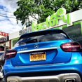 thumbnail image 2 of For Mercedes GLA-Class Tinted Tail Light Overlays Smoked Film Covers X156, 2 of 5