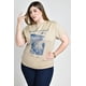 thumbnail image 4 of Playera Monte Carlo Roman Fashion /Tallas Extras, 5126 (Cafe) cafe 42, 4 of 6