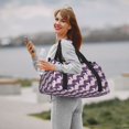 thumbnail image 6 of Kdxio Leopard Print Travel Duffel Bag Gym Bag Weekender Travel Bag Gym Bag for Women &Men Airplane Travel Essentials for Flying, 6 of 7