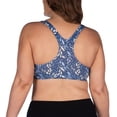 thumbnail image 2 of Leading Lady Serena Wirefree Racerback Sports Bra (514),46 DD/F/G,Geo Leaves - Geo Leaves,46 DD/F/G, 2 of 2