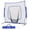 Blue, variant on SPECSTAR 7 x 7 Ft Baseball Softball Practice Net with Carry Bag and Ground Nails for Hitting Pitching, Black