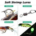 thumbnail image 3 of Goture Soft Shrimp Lures Fishing Popular Bait for Freshwater Fish and Bass, 3 of 6