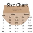 thumbnail image 2 of Gaukiv Womens High Rise Seamless Briefs Wide Waistband Tummy Control Cotton Panties Soft Stretch Base Layer Complexion L, 2 of 3