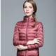 thumbnail image 2 of Chaqueta corta de talla grande para mujer, chaqueta ajustada con cuello levantado, moda de invierno, 2 of 5