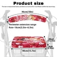 thumbnail image 6 of HELLHERO Happy Valentine's Day Removable Walker Seat Covers Seat Back Covers for Unisex Easy to Clean Non-Slip Fit, 6 of 7