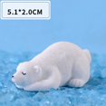 thumbnail image 5 of 10 Piezas Mini Animales Del Océano Modelos De Osos Polares Ártico Oso Realista Colección De Figuras En Miniatura Juego De Huevos De Pascua Adornos Para Pasteles Regalo De Cumpleaños De Navidad, 5 of 5